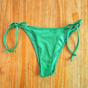 Shimmer Green Cheeky Aerie Bikini Bottom 💚